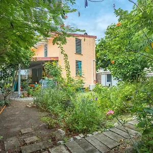 Appartement D'une A A 1 M De La Avec Vue Sur La Jardin Clos Et Wifi